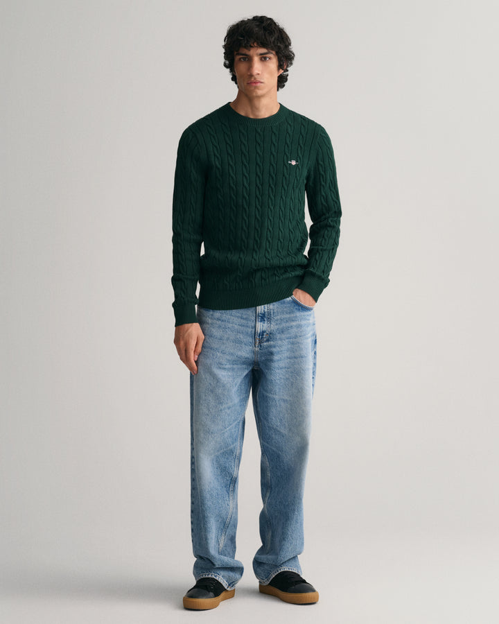 GANT Cotton Cable C-Neck/Pulover 8050601