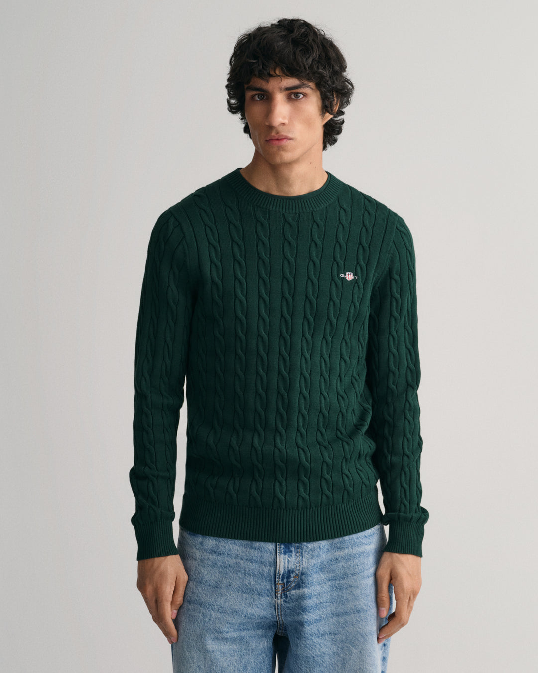 GANT Cotton Cable C-Neck/Pulover 8050601