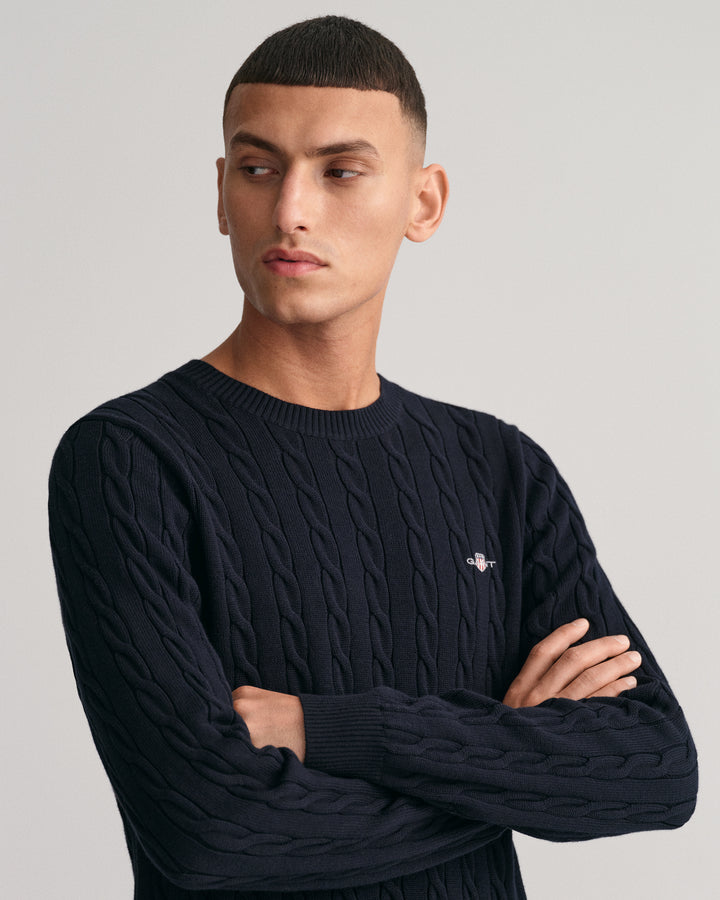 GANT Cotton Cable C-Neck/Pulover 8050601