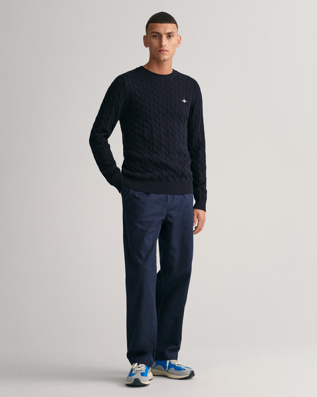 GANT Cotton Cable C-Neck/Pulover 8050601