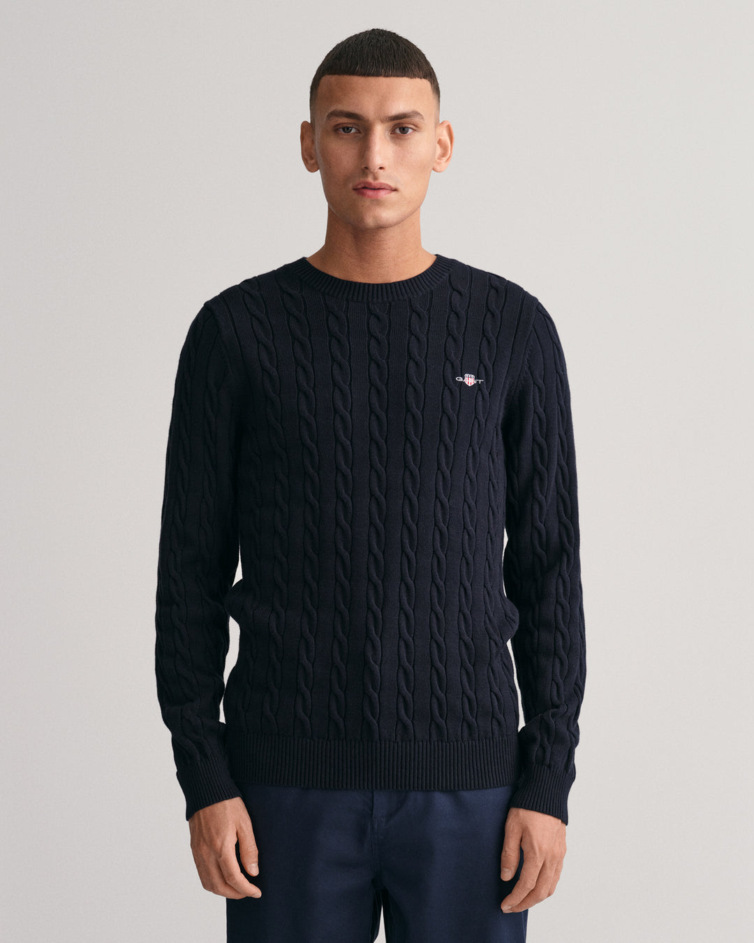GANT Cotton Cable C-Neck/Pulover 8050601