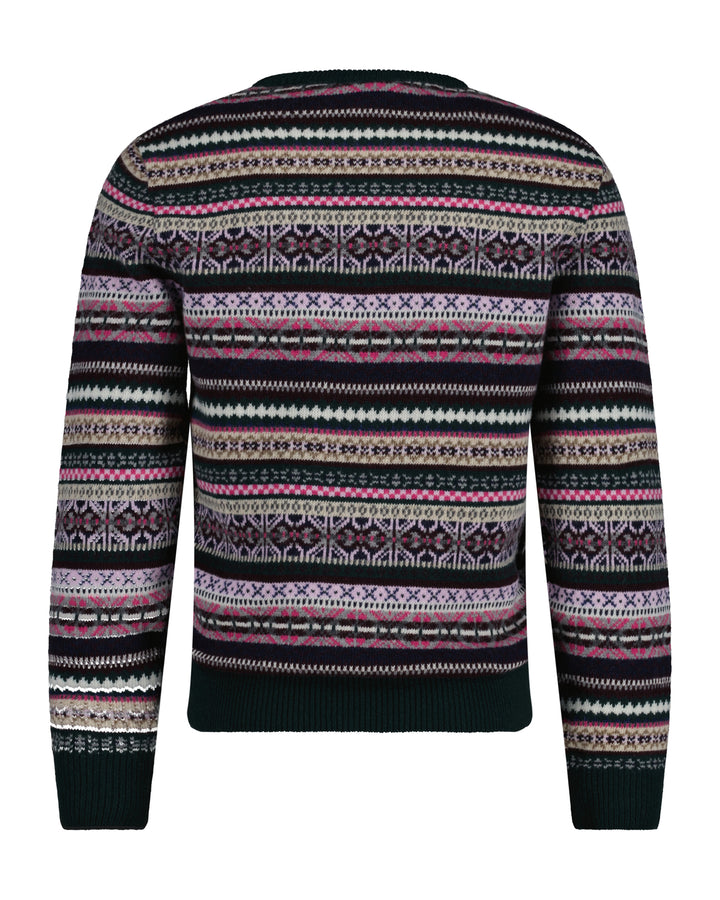 GANT Multi Colour Fair Isle C-Neck/Pulover 8060073