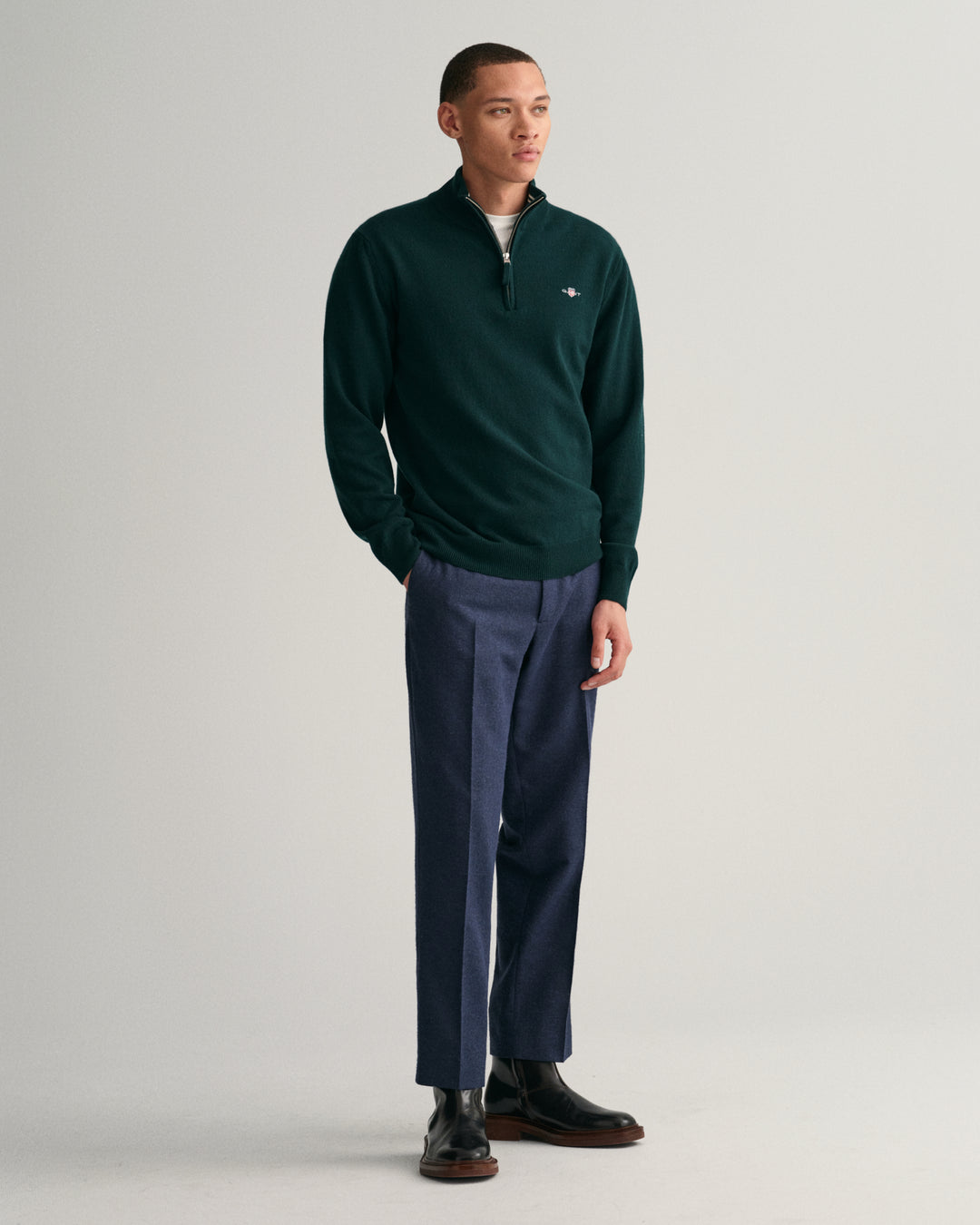 GANT Superfine Lambswool Half Zip/Pulover 87213