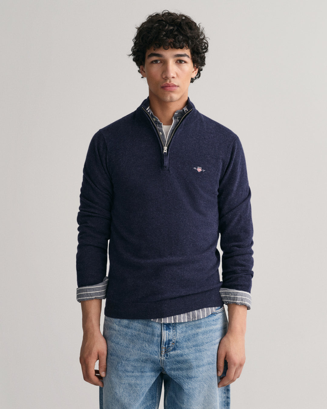GANT Superfine Lambswool Half Zip/Pulover 87213