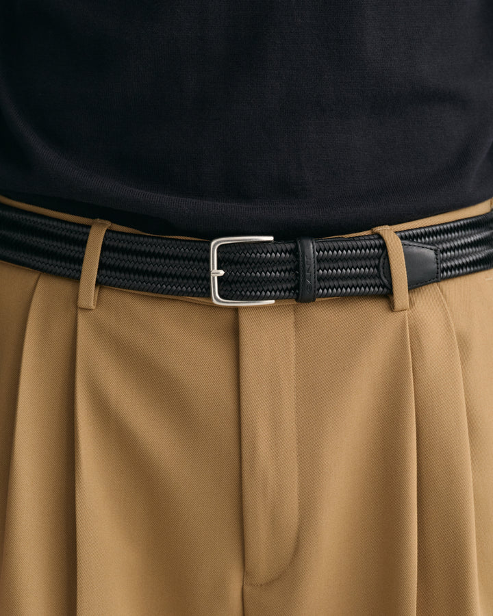 GANT Leather Elastic Braided Belt/Remen 9940161