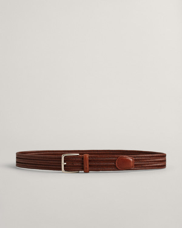 GANT Leather Elastic Braided Belt/Remen 9940161