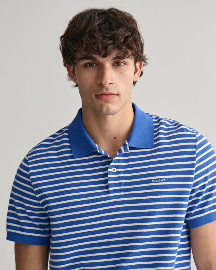 GANT Striped Ss Pique Polo/Polo majica 2013038