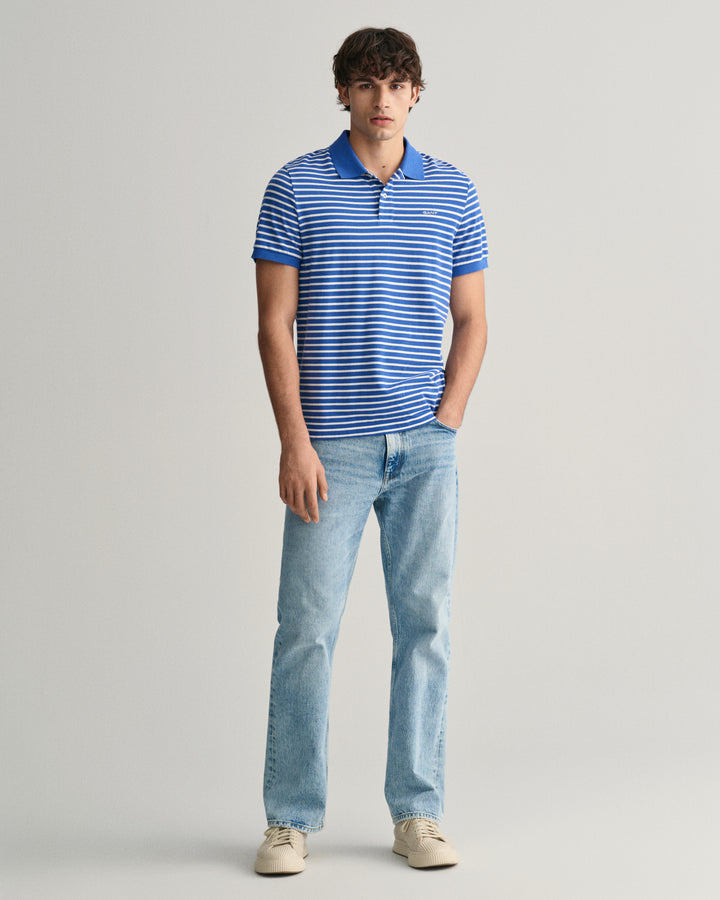 GANT Striped Ss Pique Polo/Polo majica 2013038