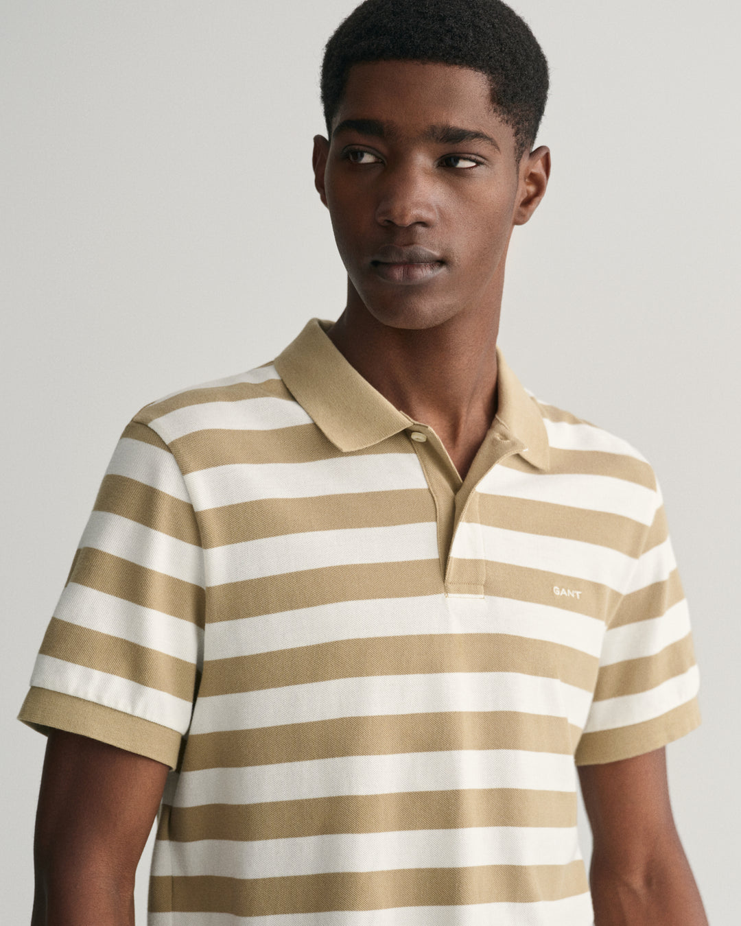 GANT Stripe Ss Pique Polo/Polo majica 2013040