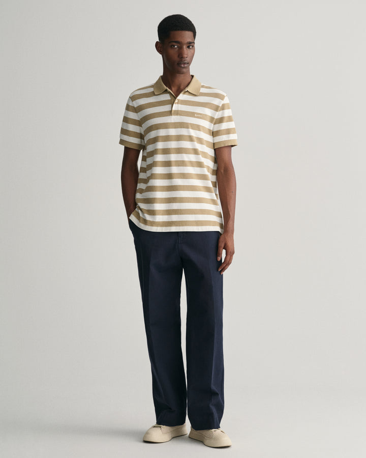 GANT Stripe Ss Pique Polo/Polo majica 2013040