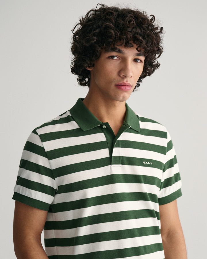 GANT Stripe Ss Pique Polo/Polo majica 2013040