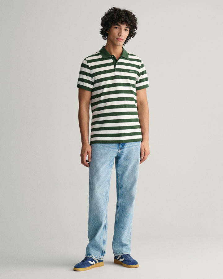 GANT Stripe Ss Pique Polo/Polo majica 2013040