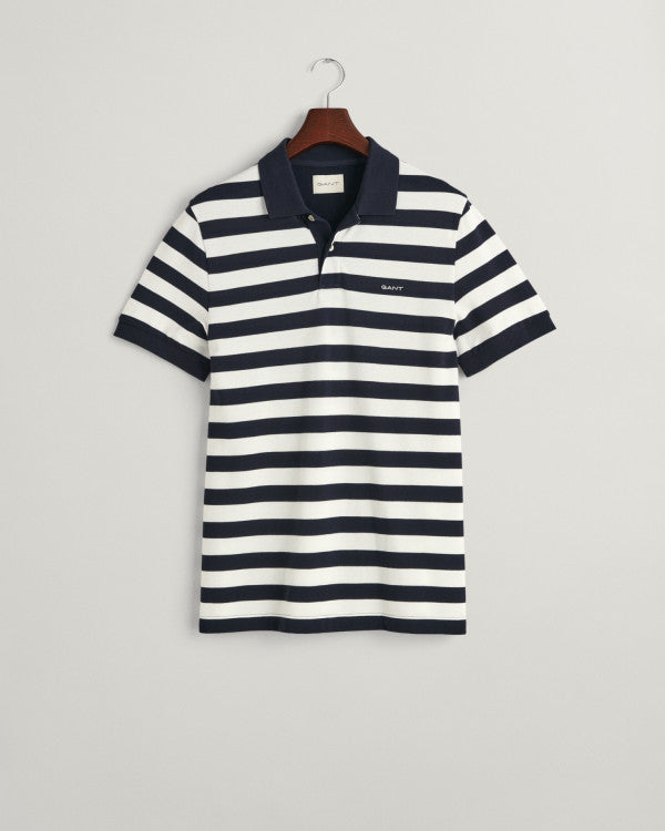 GANT Stripe Ss Pique Polo/Polo majica 2013040