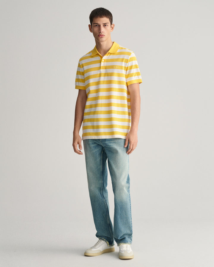 GANT Stripe Ss Pique Polo/Polo majica 2013040