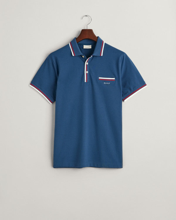 GANT 2-Col Tipping Ss Pique Polo/Polo majica 2013042