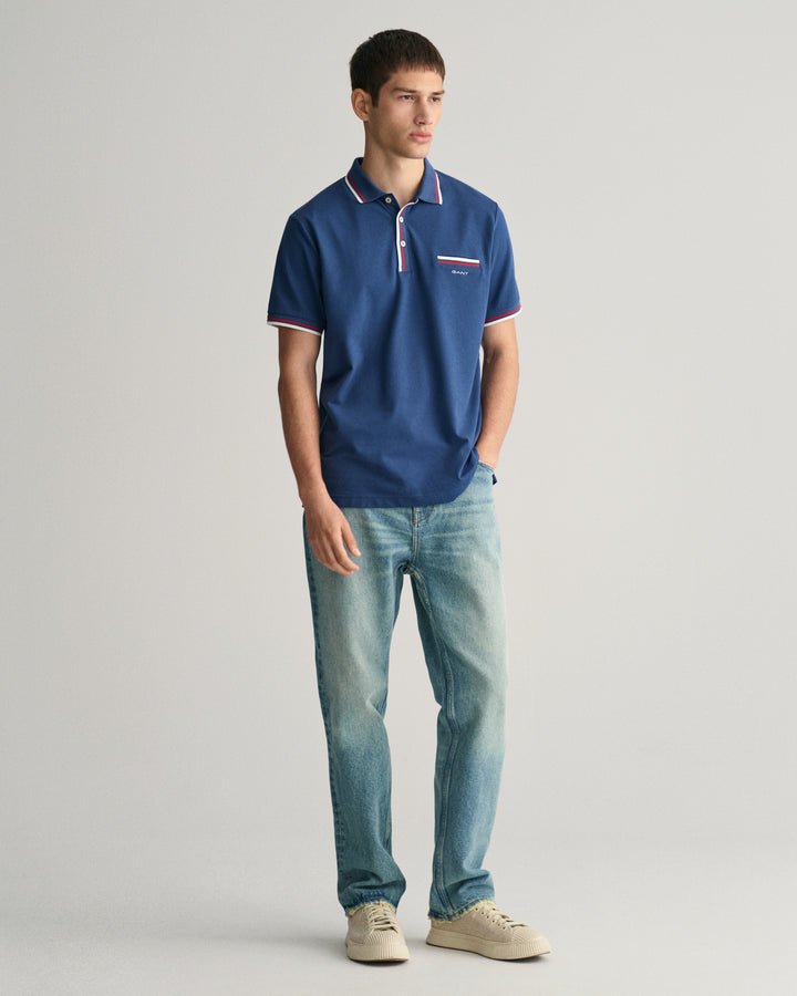 GANT 2-Col Tipping Ss Pique Polo/Polo majica 2013042