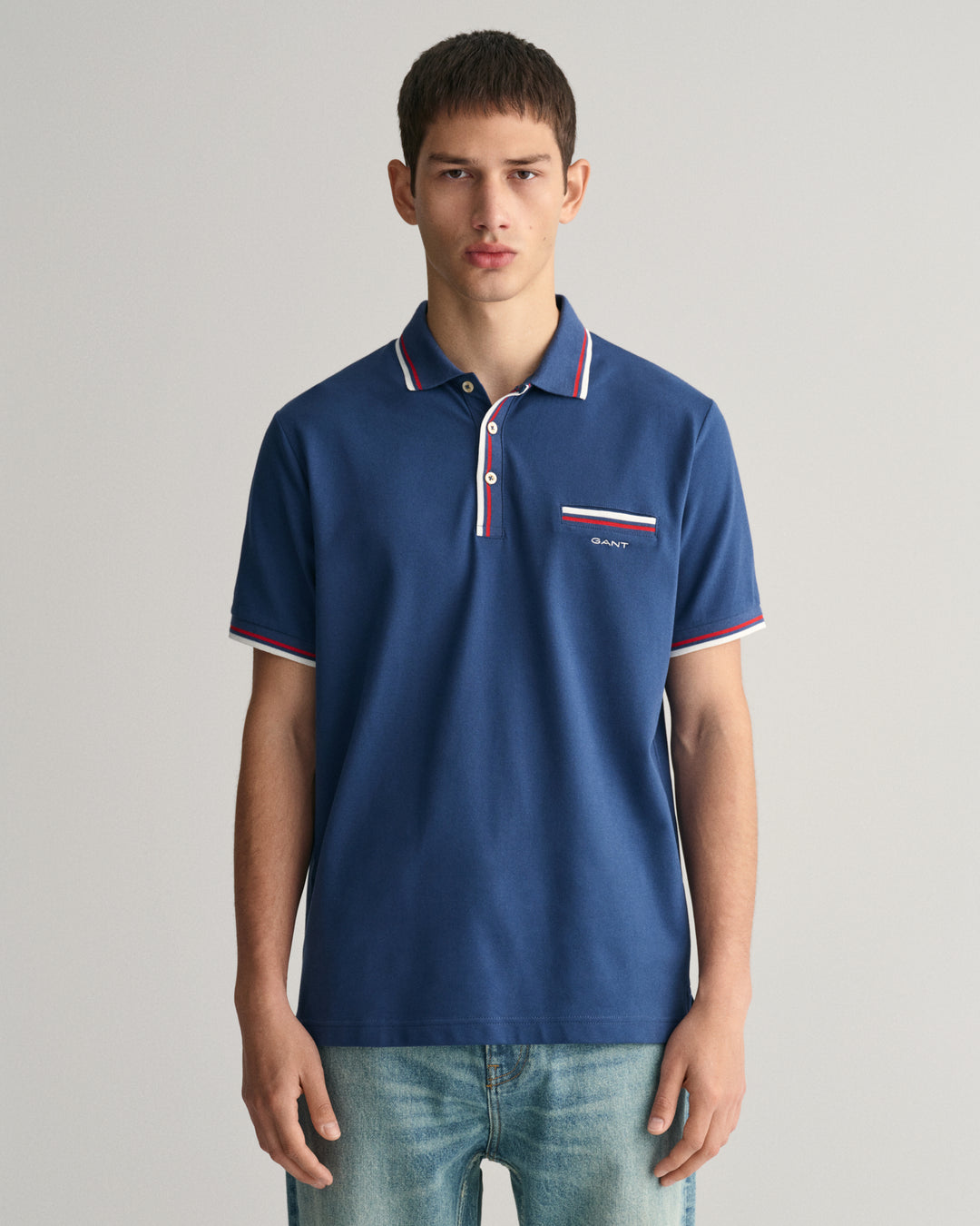 GANT 2-Col Tipping Ss Pique Polo/Polo majica 2013042