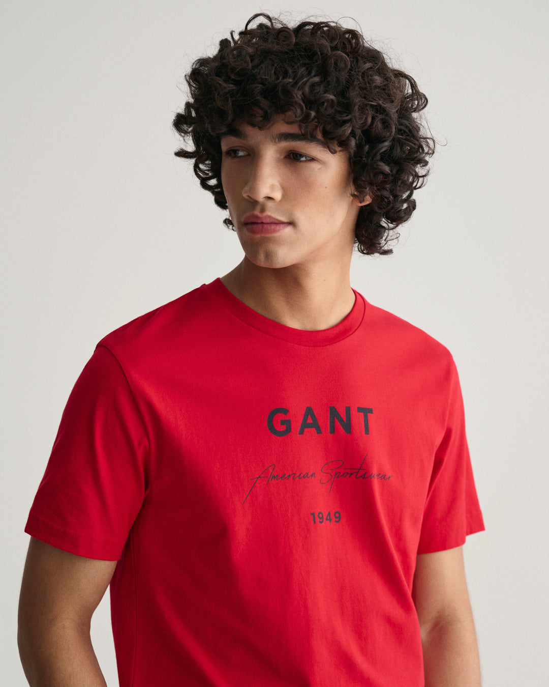 GANT Logo Script Printed Ss T-Shirt/Majica 2013070