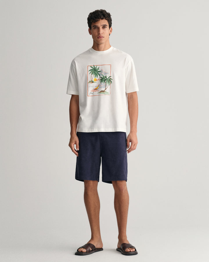 GANT Hawaii Printed Graphic Ss T-Shirt/Majica 2013080