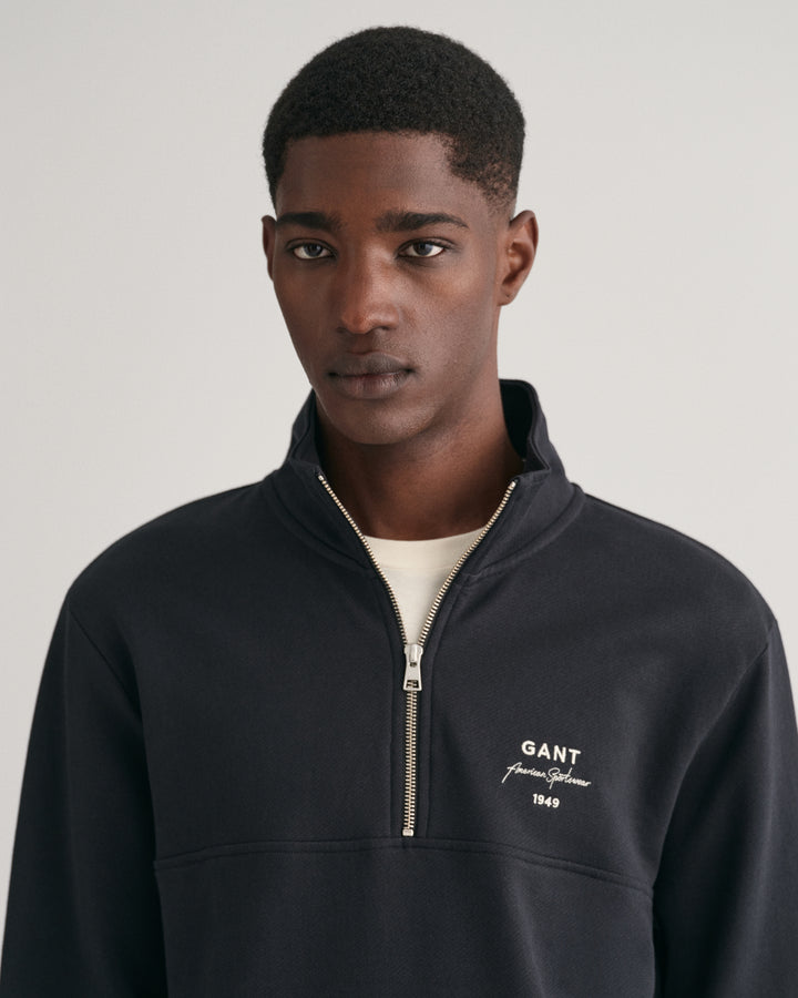 GANT Logo Script Jersey Halfzip/Duks 2037044