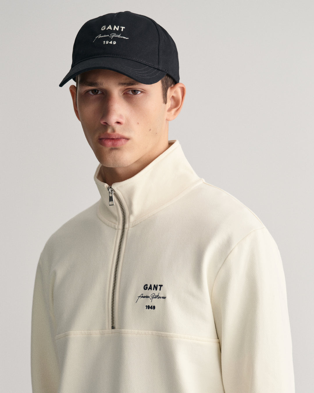 GANT Logo Script Jersey Halfzip/Duks 2037044