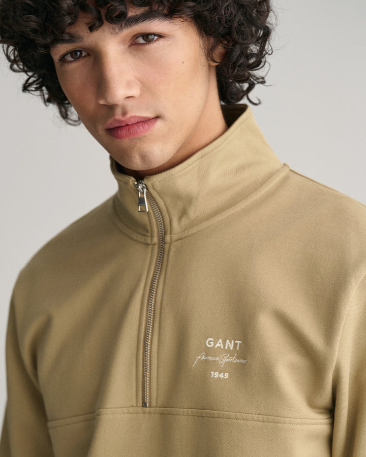 GANT Logo Script Jersey Halfzip/Duks 2037044