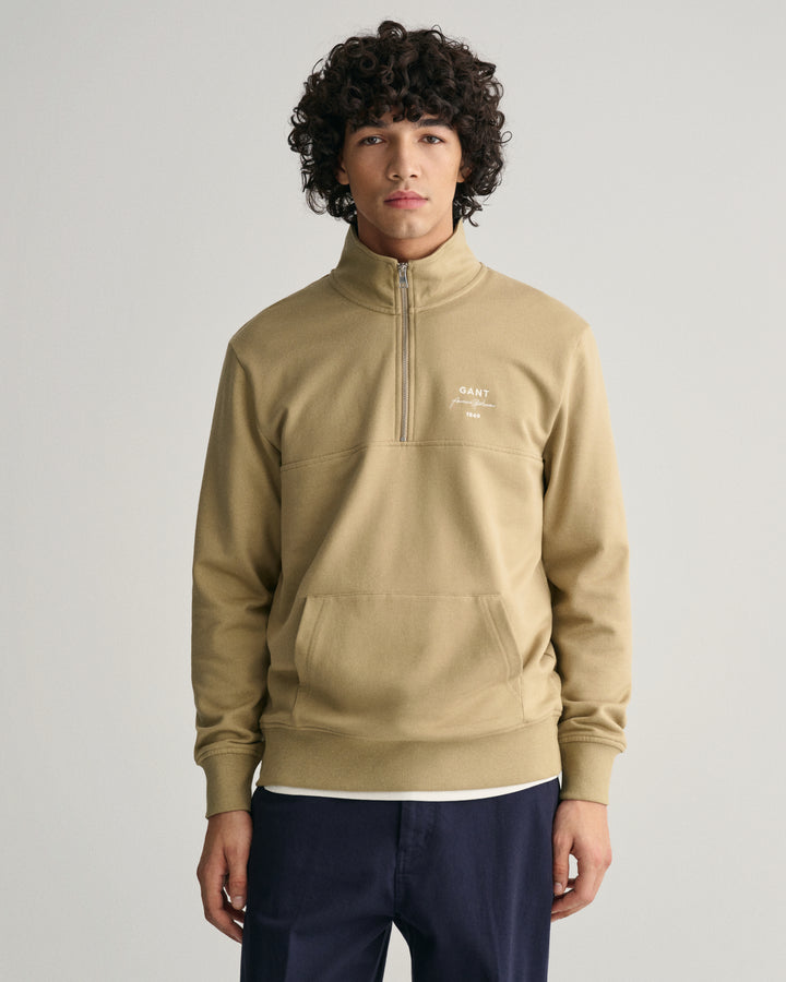 GANT Logo Script Jersey Halfzip/Duks 2037044