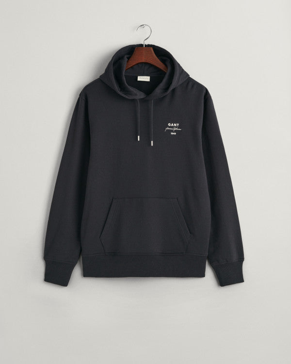 GANT Logo Script Hoodie/ Duks 2037045