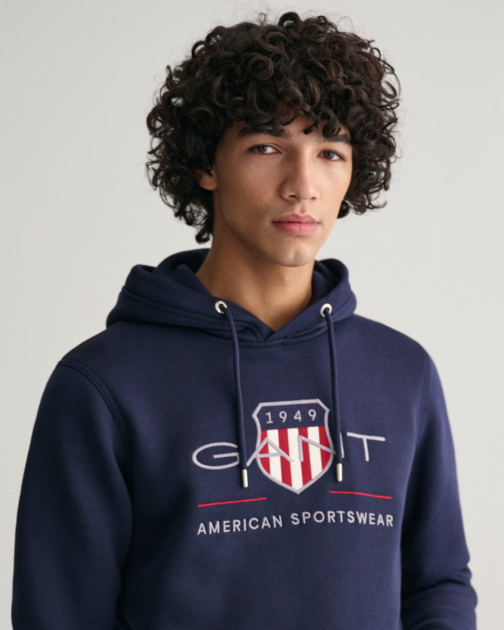 GANT Reg Archive Shield Hoodie/Duks 2047082