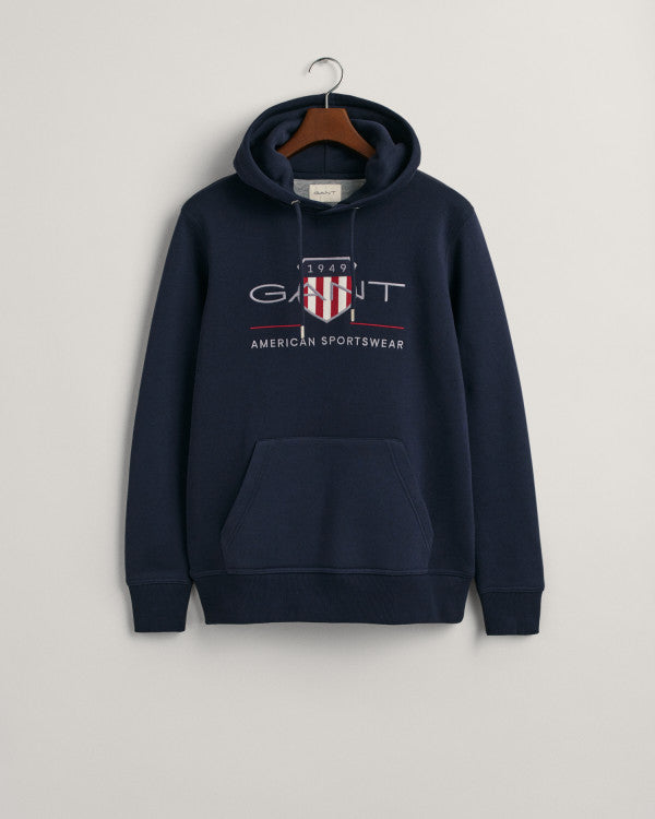 GANT Reg Archive Shield Hoodie/Duks 2047082