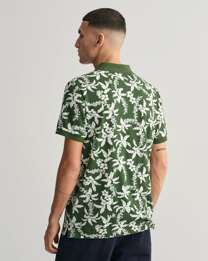 GANT Palm Lei Print Ss Polo/Polo majica 2062038