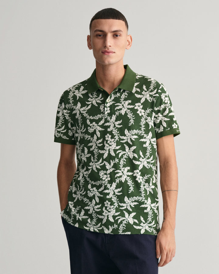 GANT Palm Lei Print Ss Polo/Polo majica 2062038