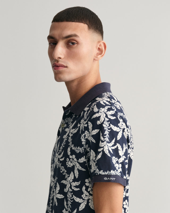 GANT Palm Lei Print Ss Polo/Polo majica 2062038