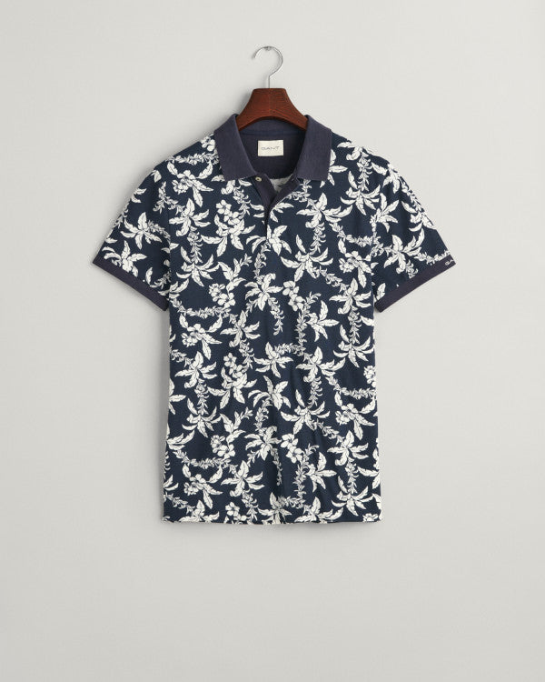 GANT Palm Lei Print Ss Polo/Polo majica 2062038