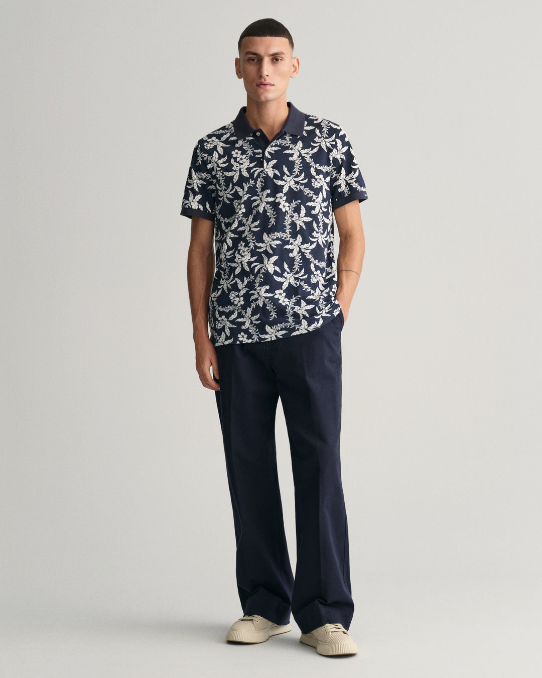 GANT Palm Lei Print Ss Polo/Polo majica 2062038