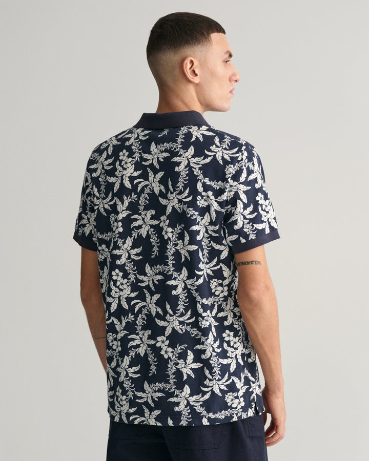 GANT Palm Lei Print Ss Polo/Polo majica 2062038