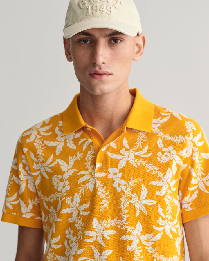 GANT Palm Lei Print Ss Polo/Polo majica 2062038