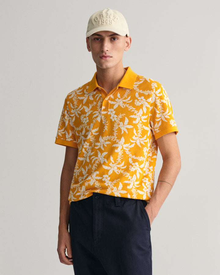 GANT Palm Lei Print Ss Polo/Polo majica 2062038