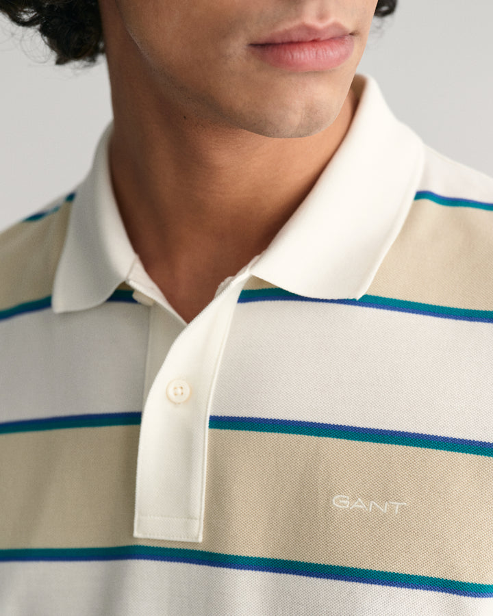GANT Stripe Pique Ss Polo/Polo majica 2062039