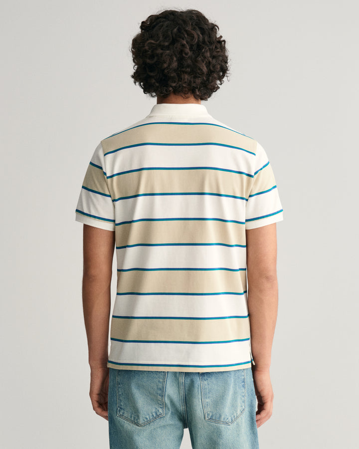 GANT Stripe Pique Ss Polo/Polo majica 2062039