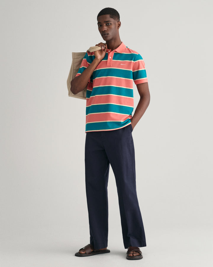 GANT Stripe Pique Ss Polo/Polo majica 2062039