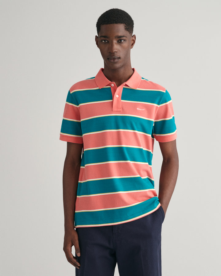 GANT Stripe Pique Ss Polo/Polo majica 2062039