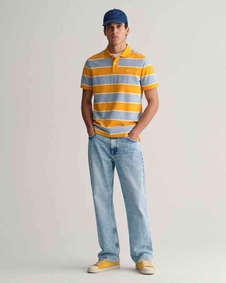 GANT Stripe Pique Ss Polo/Polo majica 2062039