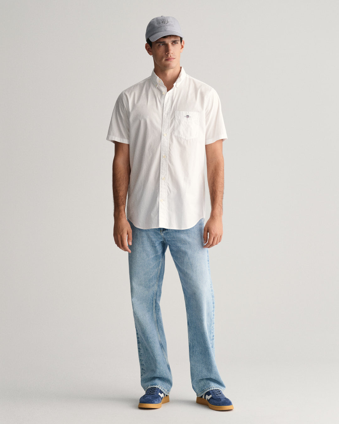 GANT Reg Poplin Ss Shirt/Košulja 3000101