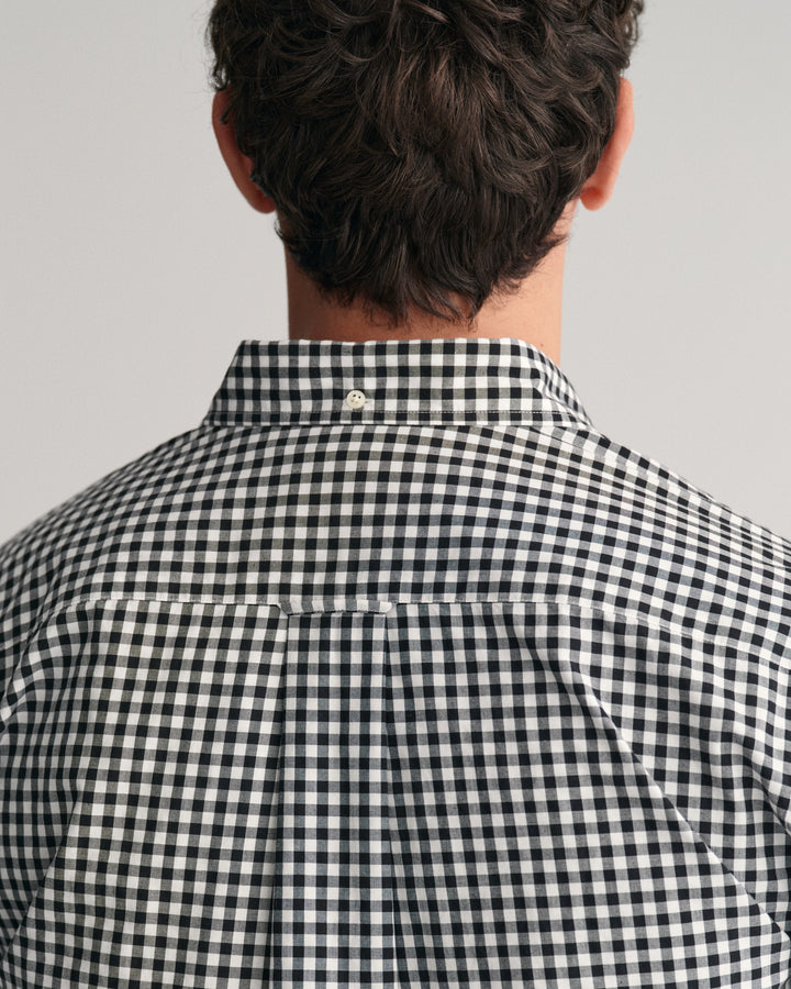 GANT Reg Poplin Gingham Ss Shirt/Košulja 3000121