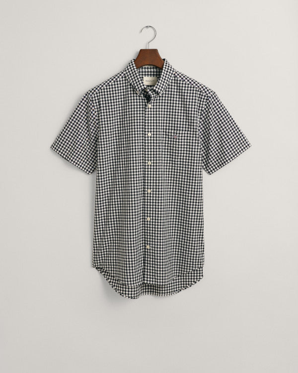 GANT Reg Poplin Gingham Ss Shirt/Košulja 3000121