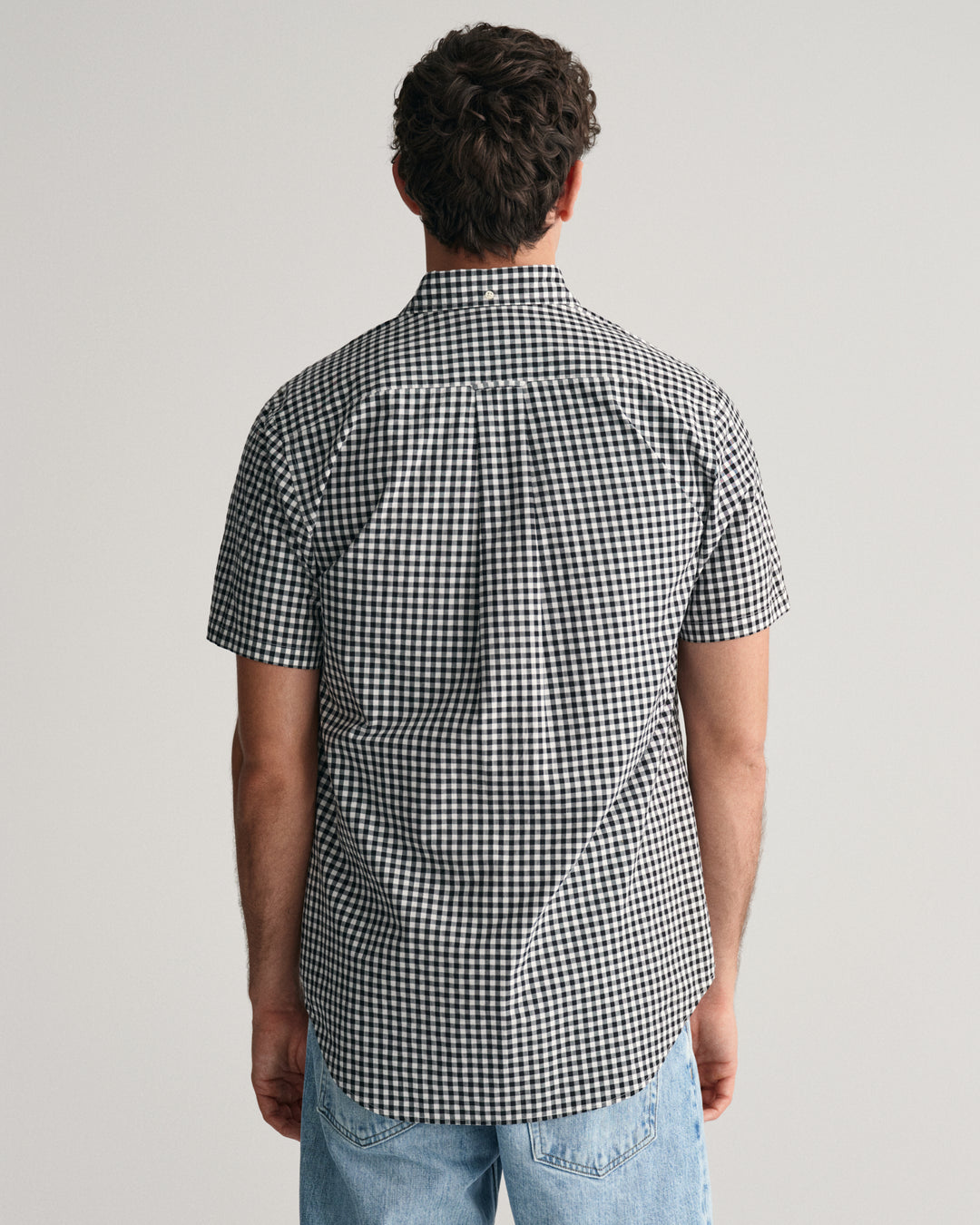 GANT Reg Poplin Gingham Ss Shirt/Košulja 3000121