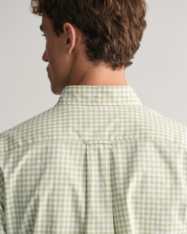 GANT Reg Poplin Gingham Ss Shirt/Košulja 3000121