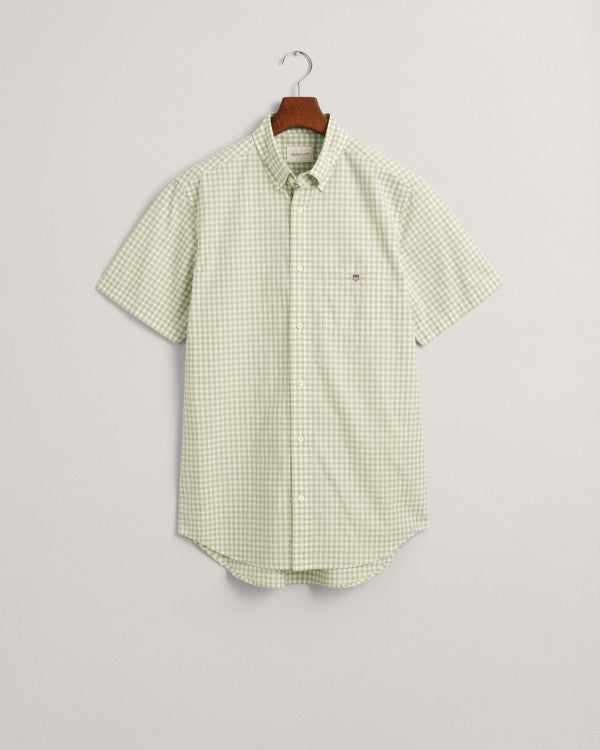 GANT Reg Poplin Gingham Ss Shirt/Košulja 3000121