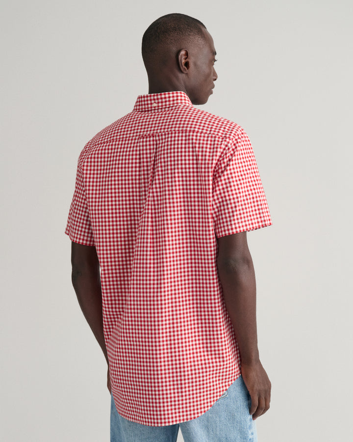 GANT Reg Poplin Gingham Ss Shirt/Košulja 3000121